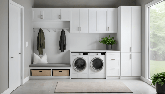 How to decorate a mud room