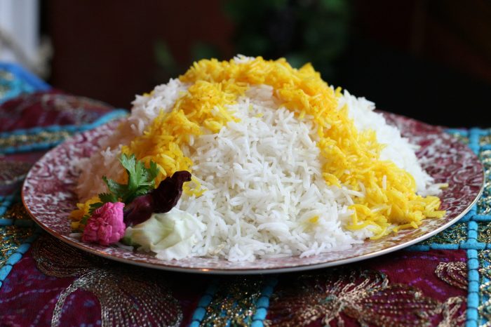 How to cook rice iranian style