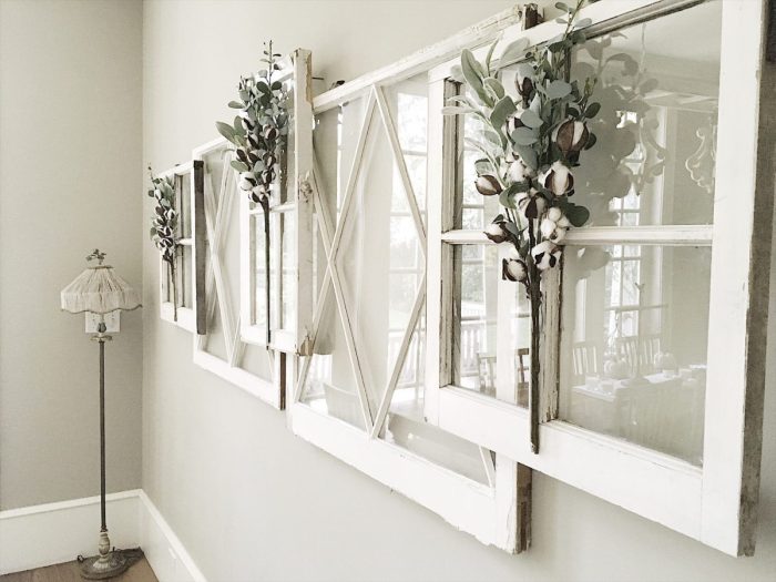 How to decorate old windows