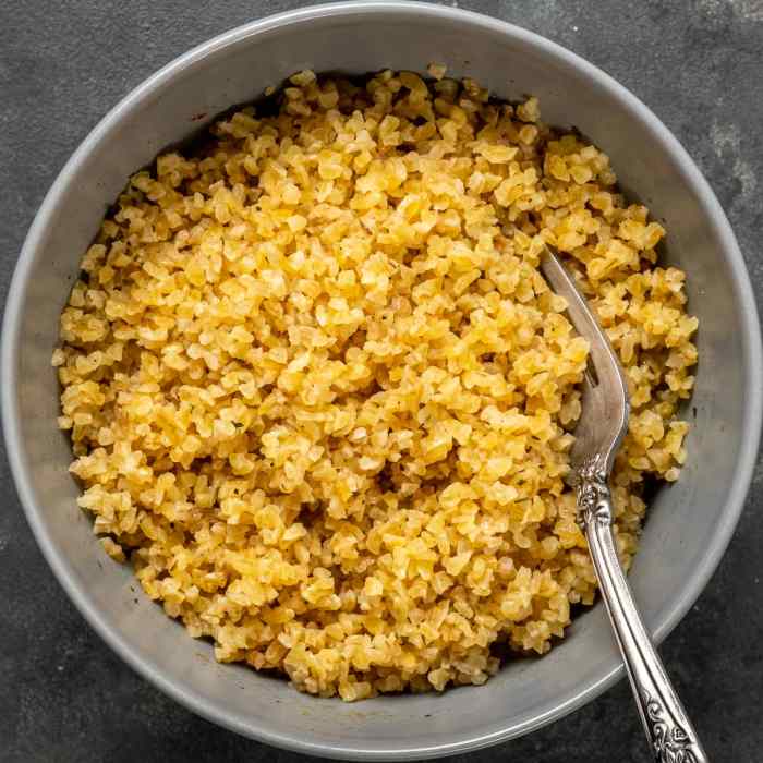 How to cook bulgur wheat jamaican style