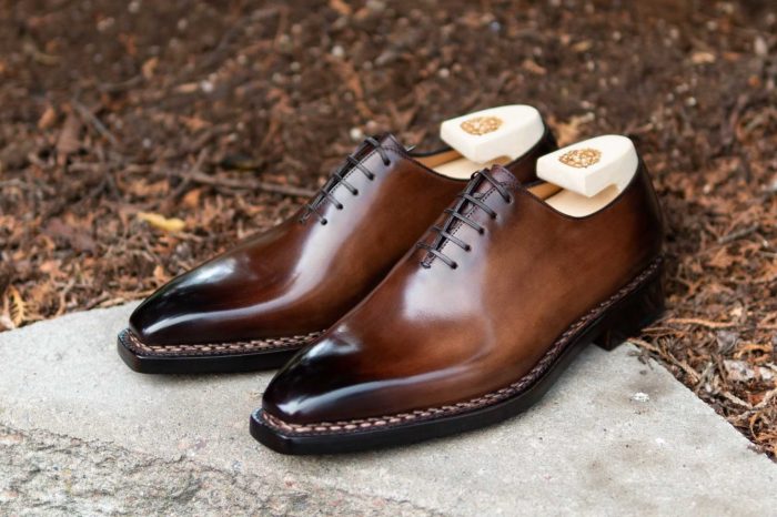 Upscale men's dress shoes