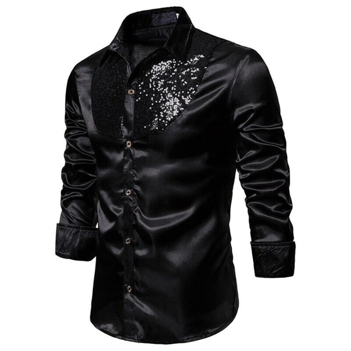 Silk dress shirts mens