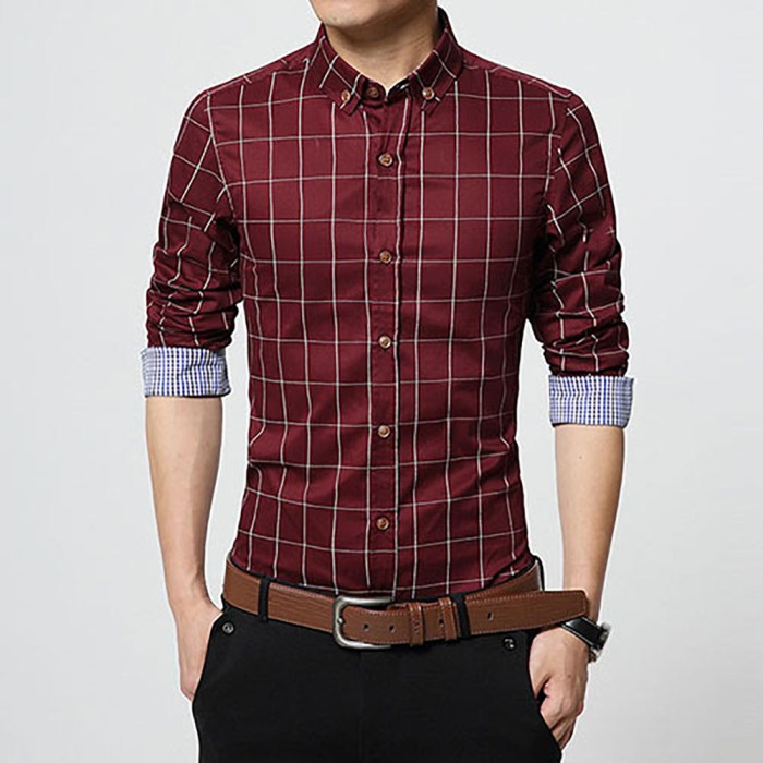 Men casual dress shirts