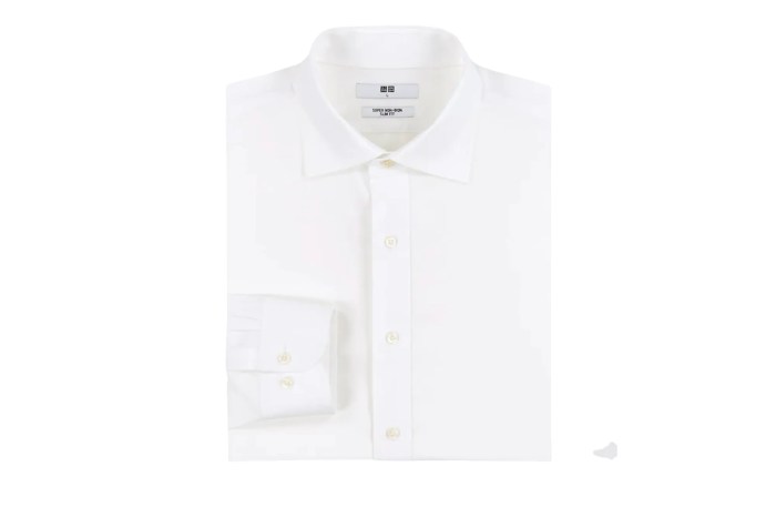 Mens white dress shirt not see through